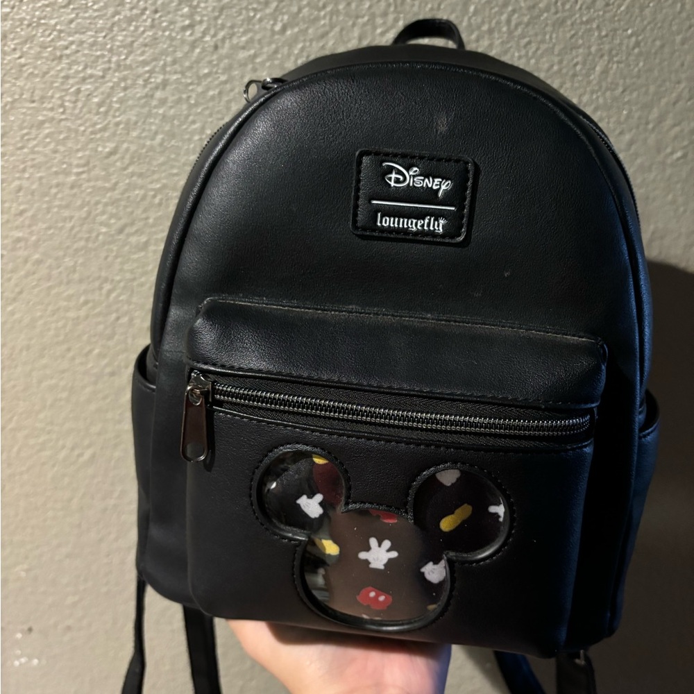 Loungefly Disney Mickey Mouse Pin Collector Mini Backpack